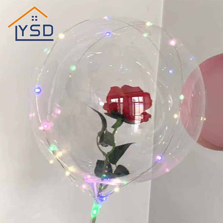 Bobo Balloon με λουλούδι