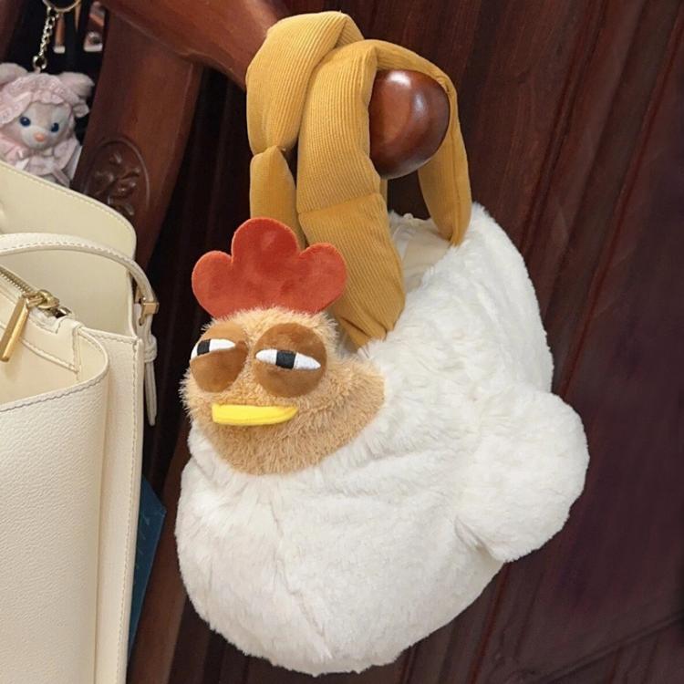Τσάντα βελούδινης Coo Chicken