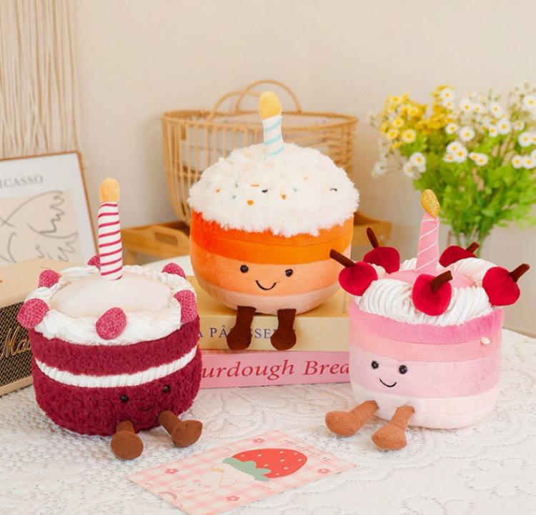 Cake Plush Toy with Legs discount